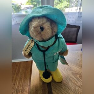 NWT VINTAGE 1987 PADDINGTON BEAR 14" PLUSH EDEN  MD PHYSICIAN